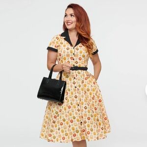 Unique Vintage Swing Dress